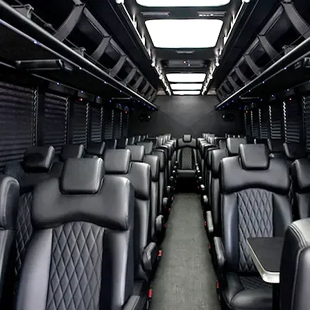 54 Pax Executive Charter Bus Interior