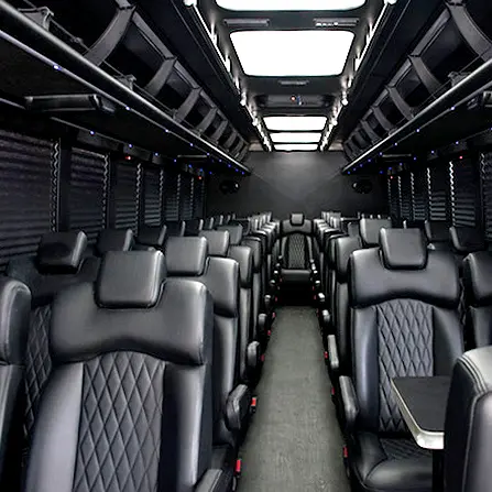 54 Pax Executive Charter Bus Interior