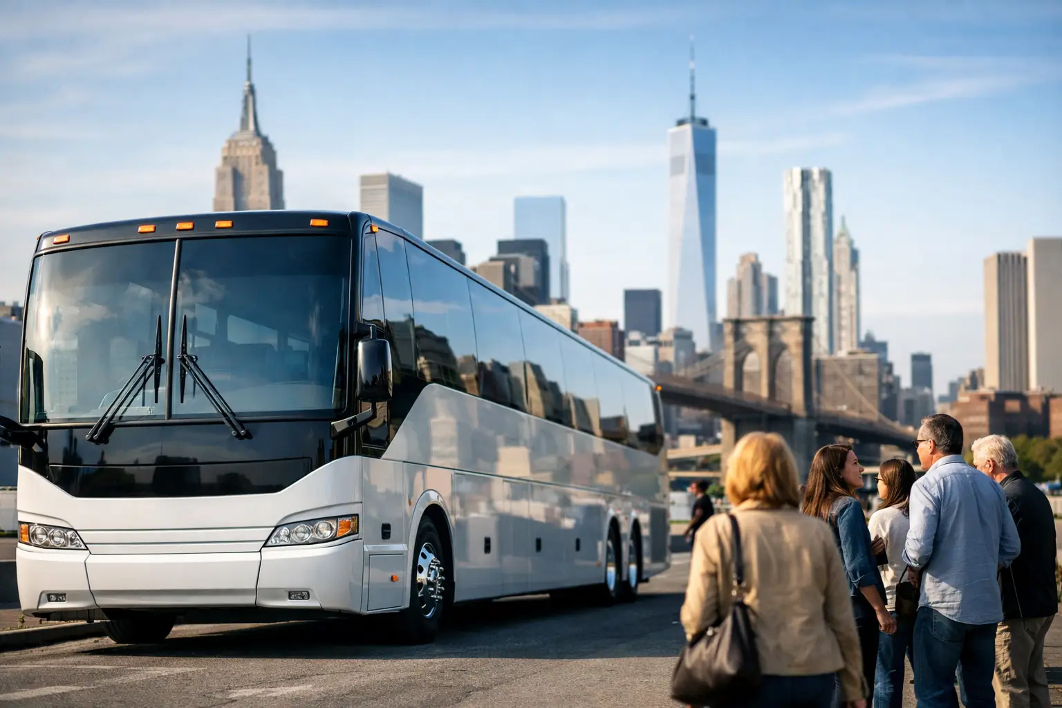 Charter Buses for New York Group Travel Plans