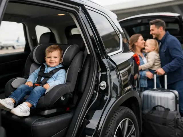 Child Seat Car Service NYC for Family Airport Trips