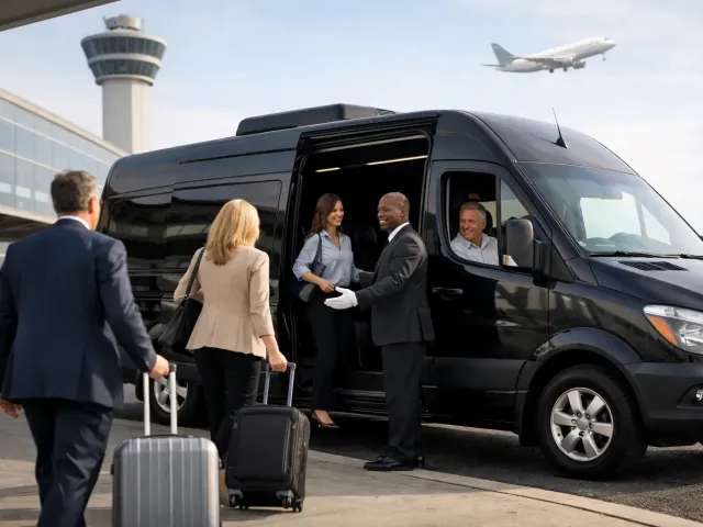 Airport Sprinter Van Service for New York Groups