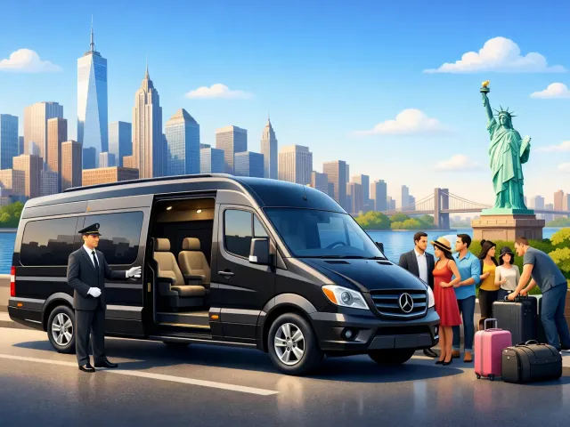 Chauffeur Van Service NYC for Groups and Events